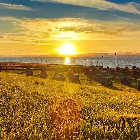 Nordseezimmer Koje - Wlan, Parkplatz, Eigenes Bad, Fahrradschuppen, Rollladen Leilighet Otterndorf Eksteriør bilde